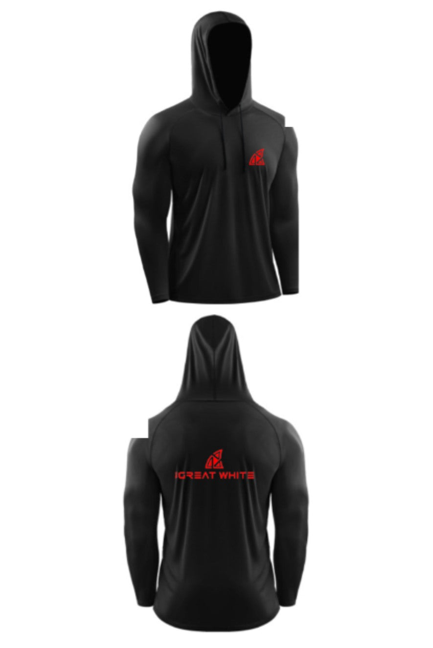 Icon Long Sleeve Performance Hoodie black