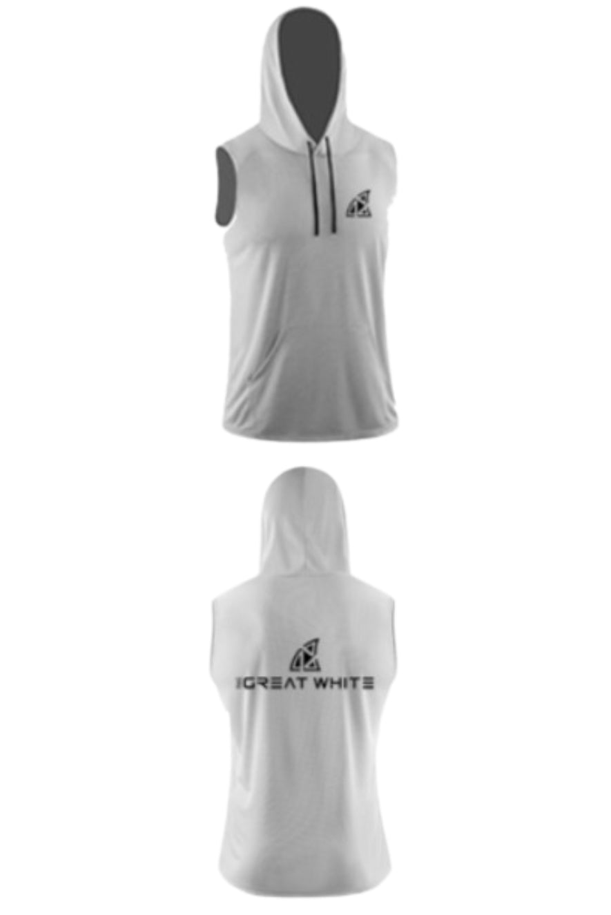 Icon Sleeveless Performance Hoodie grey