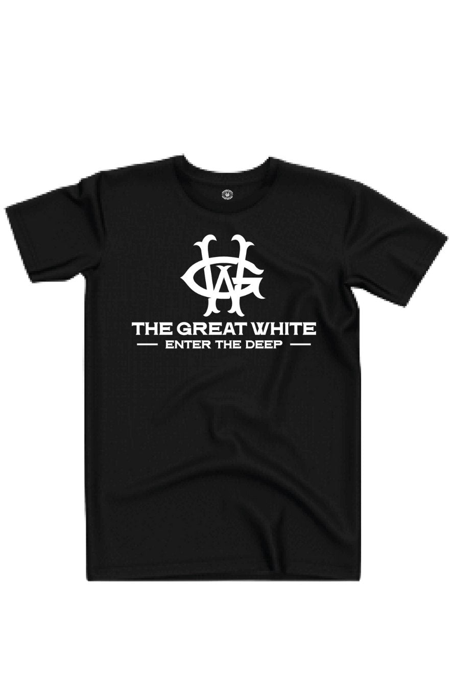 Monogram With Slogan GW logo t shirt