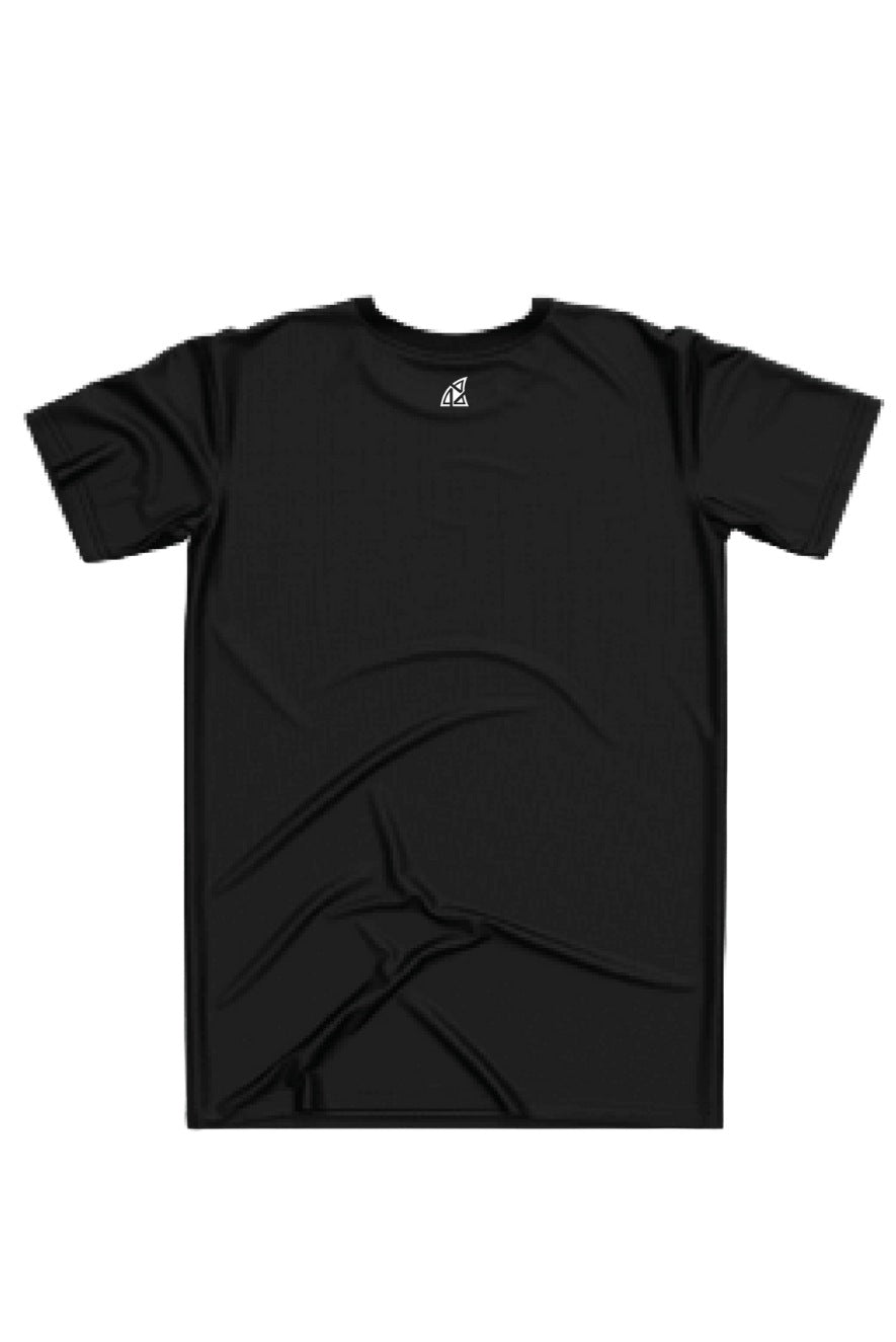 Monogram With Slogan plain T-shirt View