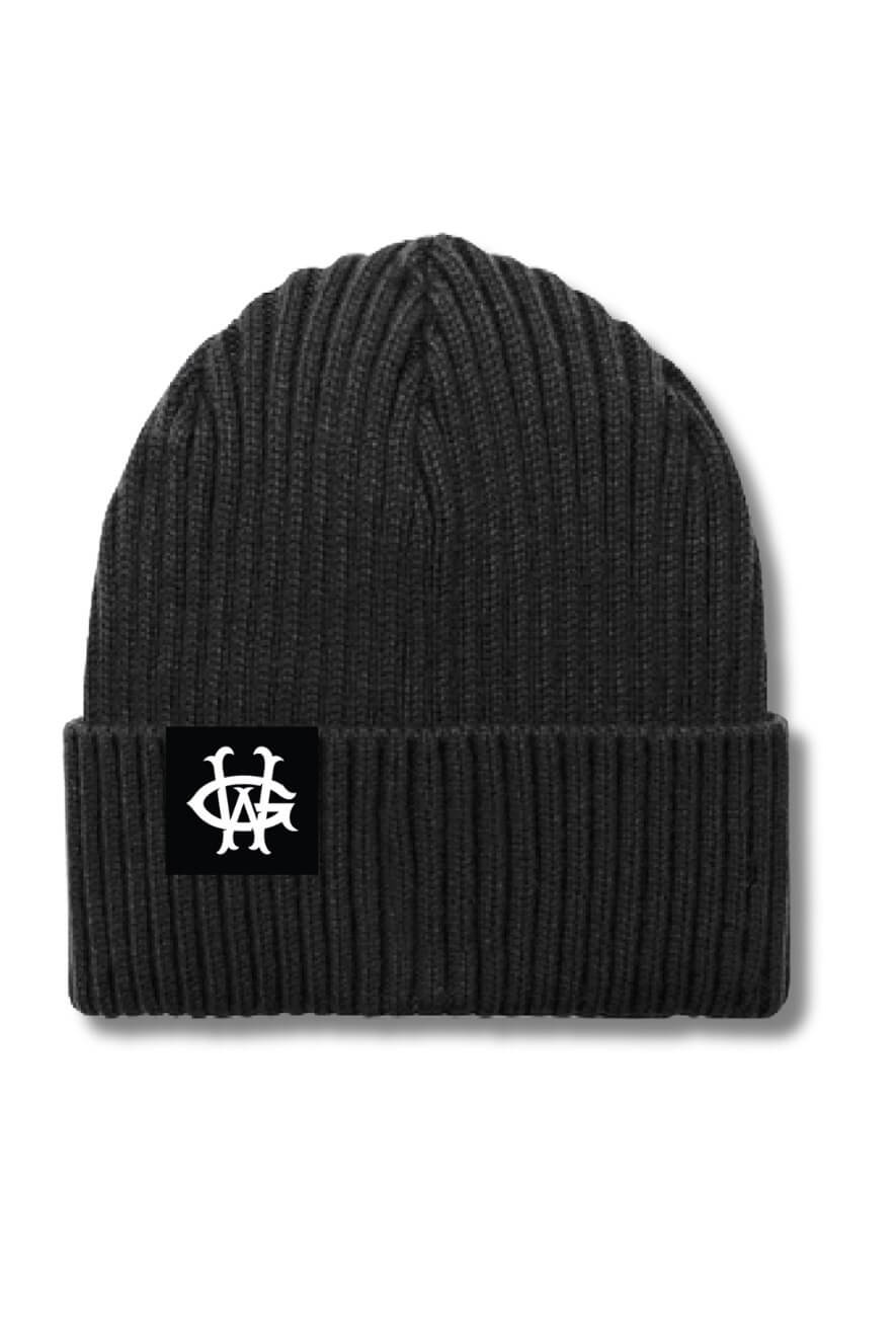 Ribbed Beanie with GW Logo